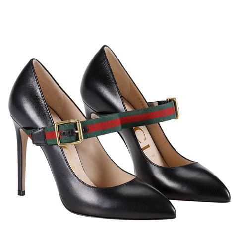 black gucci heels